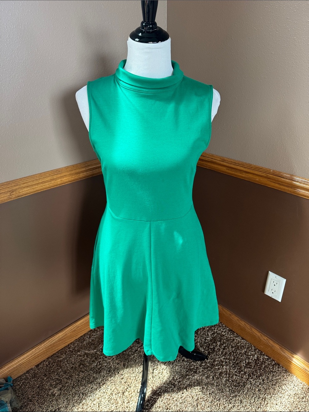 New York & Company Green Dress